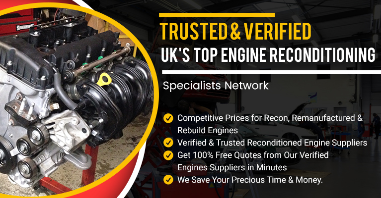 Special offers on reconditioned and remanufactured engines