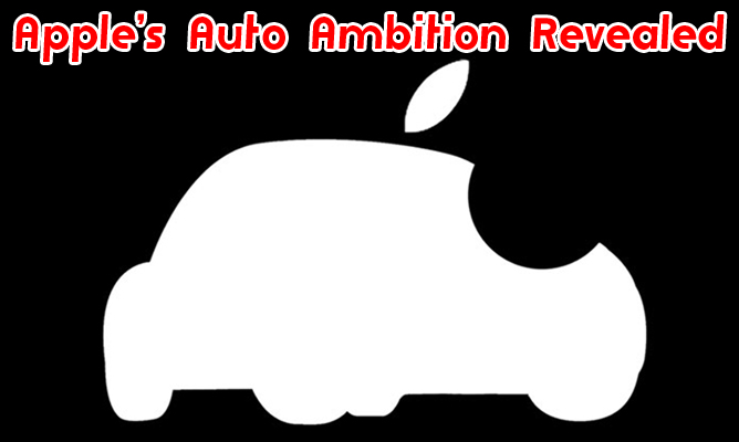 Apple Car Ambition