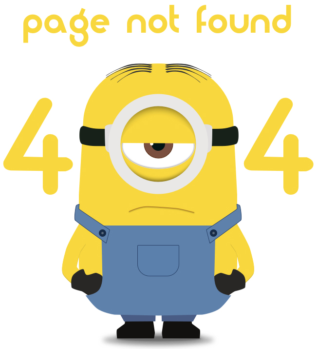 404 error - page not found